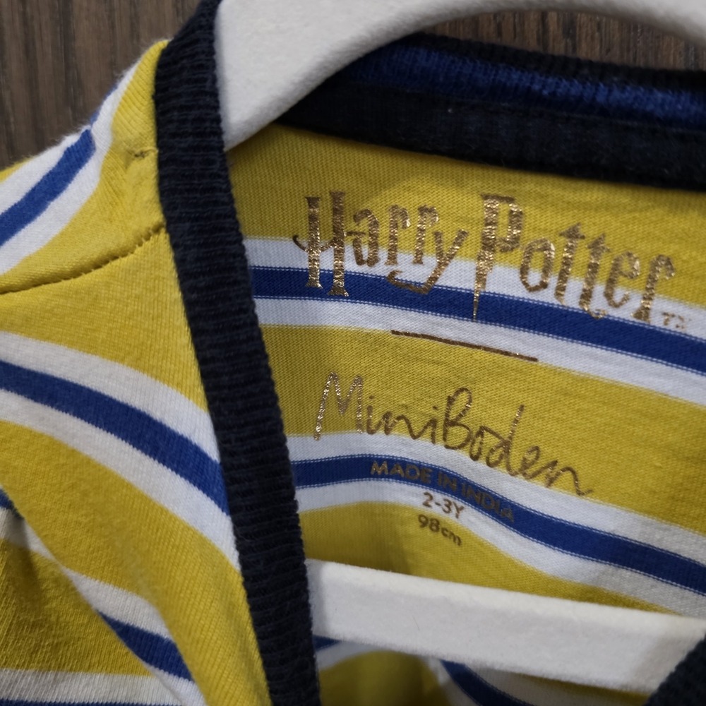 Mini Boden x Harry Potter Hufflepuff Tee - Picture 2 of 2